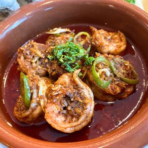 Gambas al ajillo