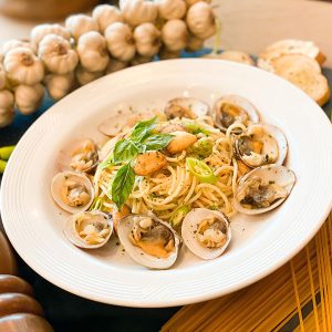 Spaghetti alle vongole veraci alla Roberto